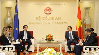 Minister To Lam receives Head of EU Mission to Vietnam