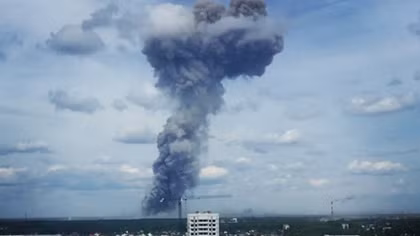 Two people missing after blasts at Russian military plant, 22 injured