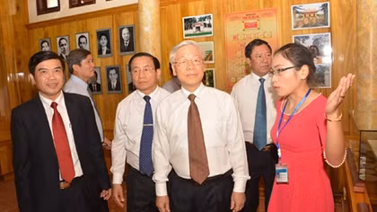 Exhibition features late Party General Secretary Truong Chinh