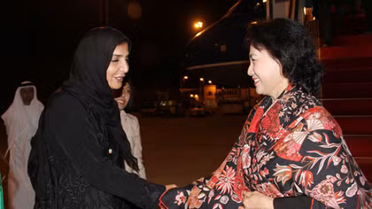 Top legislator arrives in UAE for female parliament speakers summit