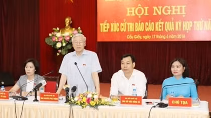 Party chief clears up concerns of Hanoi voters
