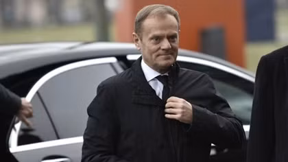 EU's Tusk calls on Europe to rally against Trump threat