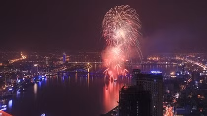 Fireworks return as Vietnam welcomes 2018