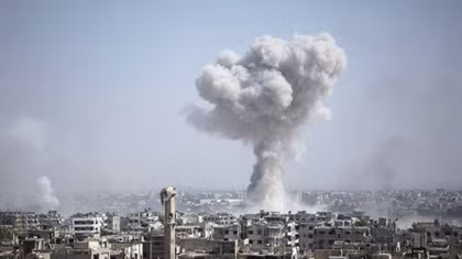 Syrian army pounds rebel areas near Damascus after Russian brokered truce
