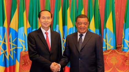 Presidents of Vietnam, Ethiopia hold talks