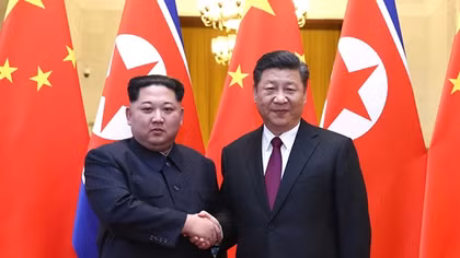 Kim Jong Un visits China