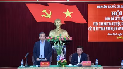 Nam Dinh, Thai Binh provinces urged to focus on fighting corruption