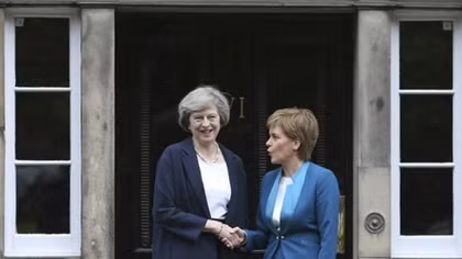 'Now is not the time,' May tells Scotland on independence