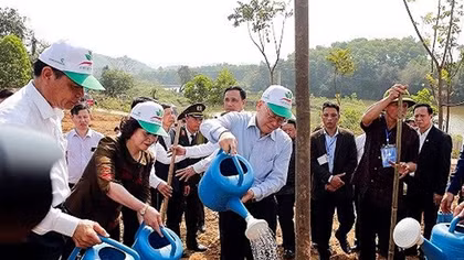 Party, State leader launches Tet tree planting festival in Yen Bai