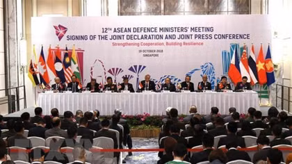 ADMM 12: ASEAN, dialogue partners strengthen defence cooperation