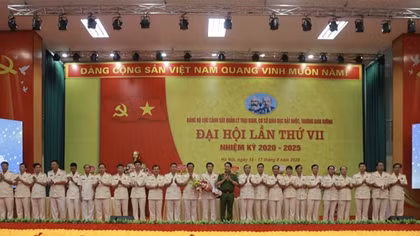 Police Department of Management of Prison, Compulsory Re-education Center and Reformatory holds Party Congress