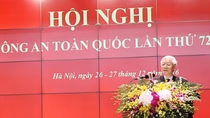 Police must be key force in national security maintenance: Party chief