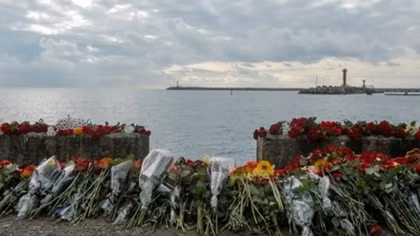 Russia finds first flight recorder from Black Sea crash jet