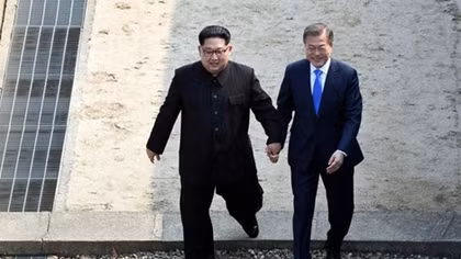 'A new history starts now' as North Korea's Kim meets South Korean leader