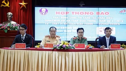 Slogan contest for traffic safety launched