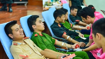 1.2 million units of blood donated in Hanoi over the past 10 years