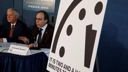 Nuclear 'Doomsday Clock' ticks closest to midnight in 64 years