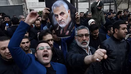 Thousands gather in Baghdad to mourn Soleimani, others killed in U.S. air strike