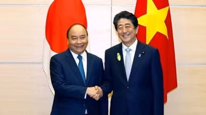 Vietnamese, Japanese Prime Ministers hold talks