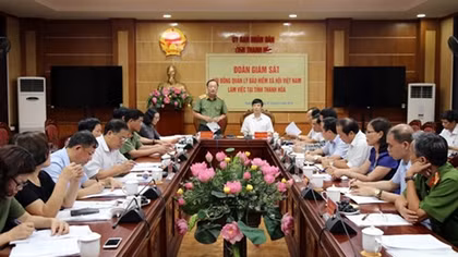 Vietnam Social Insurance Management Council works with Thanh Hoa province