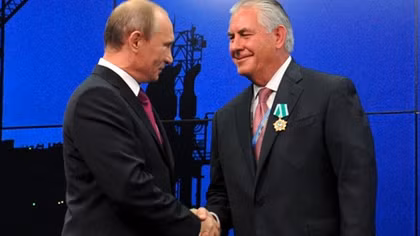 Putin rues awarding U.S. top diplomat Tillerson Russian state honor