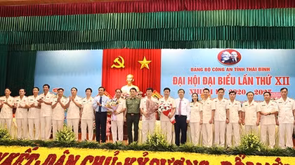 Thai Binh police hold its Party Congress for 2020 – 2025 term