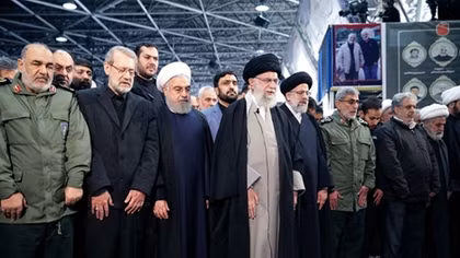 Huge crowds in Iran for general's funeral as new commander promises revenge
