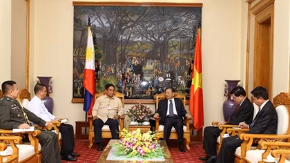 Minister of Public Security welcomed National Security Adviser of Philippines
