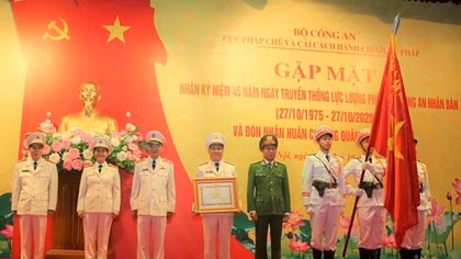 Department of Legal Affairs and Administrative, Judicial Reforms receives “Feat of Arms” Order
