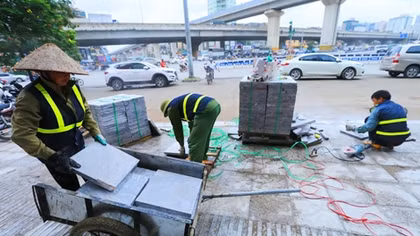 Hanoi’s 100 streets to feature natural stone