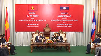 Vietnam – Laos agree to promote cooperation on security