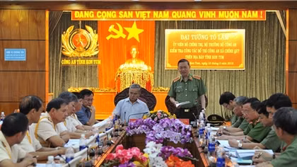 The reinforcement of communal police force brings good results in Kon Tum 