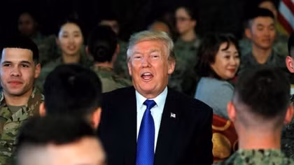 Trump orders Pentagon to consider reducing U.S. troops in South Korea