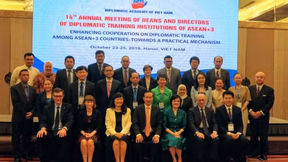 Promoting diplomatic training in the digital age among ASEAN+3 countries 