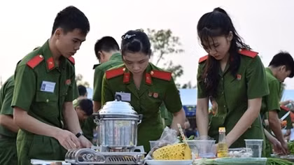 Over 2,800 police students compete at Spring Food Fair