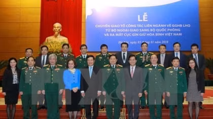 Vietnam peacekeeping department debuts