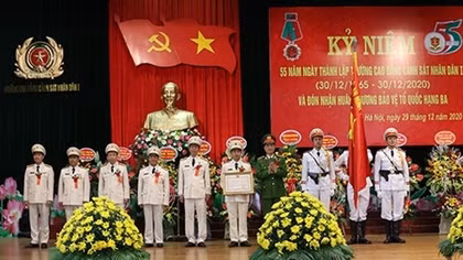 People’s Police College 1 celebrates 55th anniversary and receives noble order