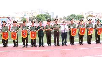 8th “For Homeland Security” Sports Festival opens in Hanoi