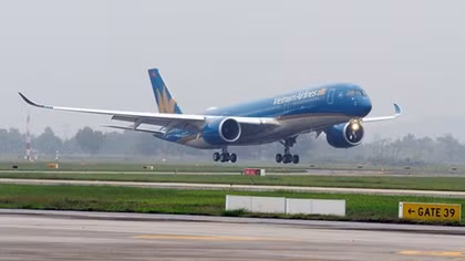 Vietnam Airlines receives the 5th Airbus A350
