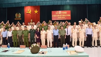 People’s Police Higher School 6 celebrates 10th founding anniversary 