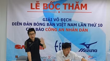 The 10th Vietnam Table Tennis Forum Championship - CAND Newspapers Cup kicks off