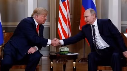 Trump sits down with Putin after denouncing past U.S. policy on Russia