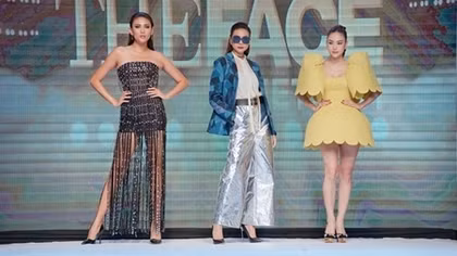 Thanh Hang, Hoang Yen, Minh Hang radiant at the Face Vietnam