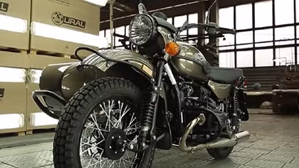 Russian ural produces limited edition motorbikes especially for US market 