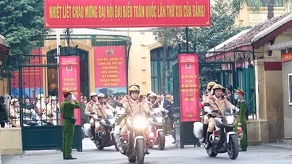 Hanoi Police deploy forces to ensure safety and security for 13th National Party Congress