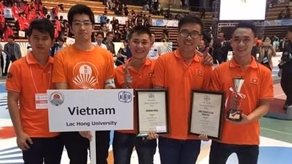 Vietnam win Asia-Pacific robot contest 2017