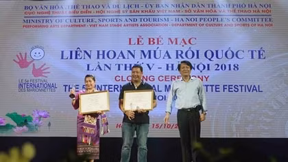 Vietnam claims seven gold medals at International Marionette Festival