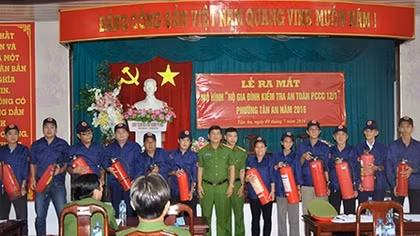 12/1 Fire Prevention and Fighting model operates effectively in Can Tho