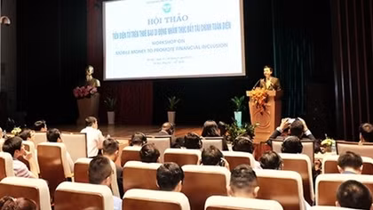 Mobile money to promote financial inclusion in VN: workshop