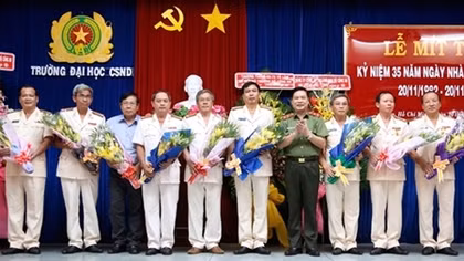 Public Security Schools celebrate Vietnamese Teachers' Day